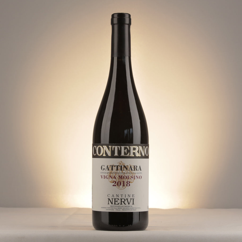 Nervi Gattinara Vigna Molsino 2018 Bottle front