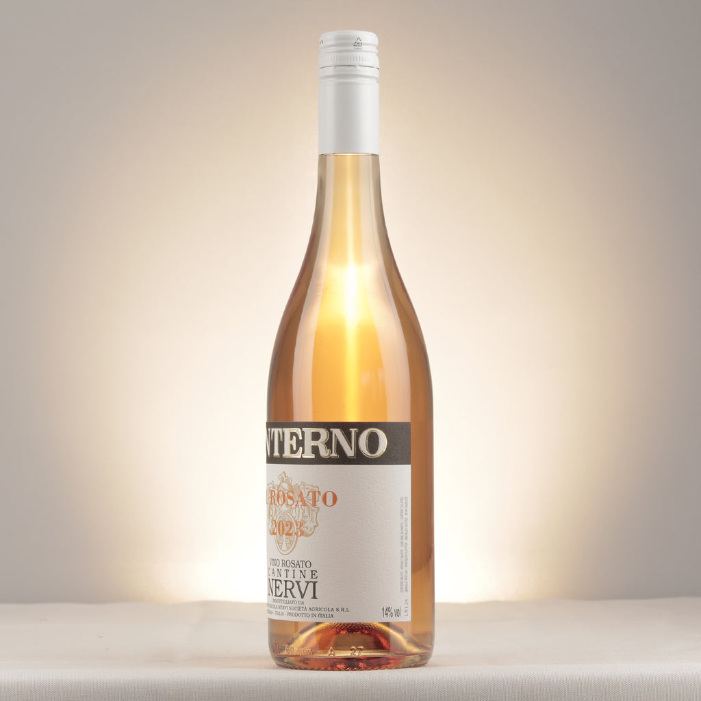 Nervi Il Rosato Piedmont 2023 Bottle detail