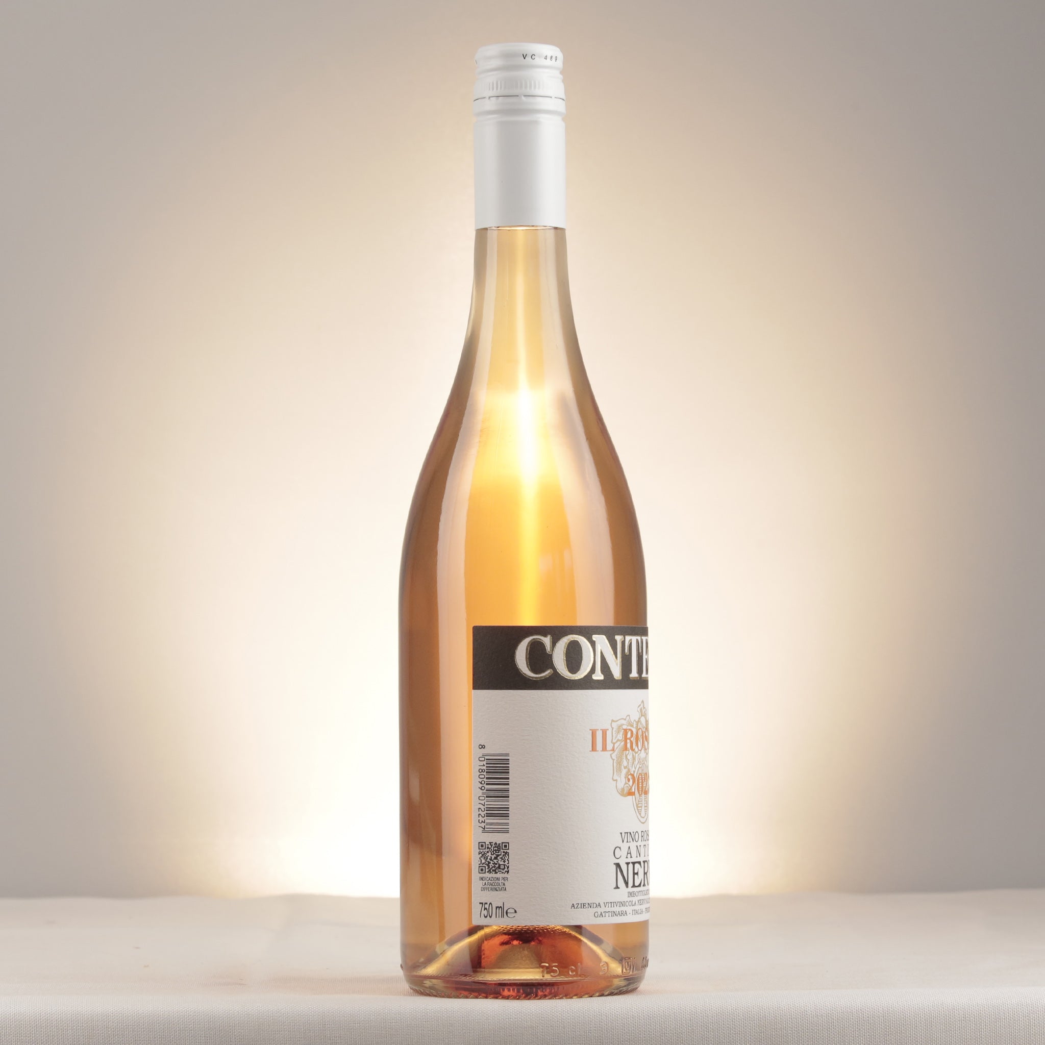 Nervi Il Rosato Piedmont 2023 Bottle label