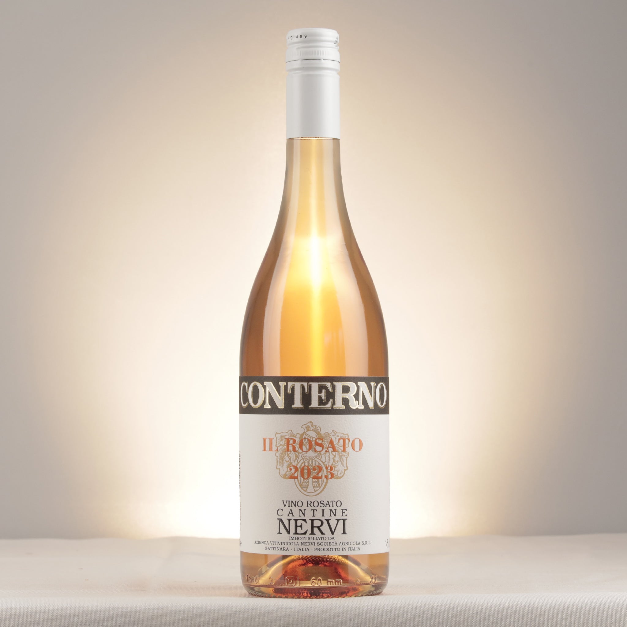 Nervi Il Rosato Piedmont 2023 Bottle front