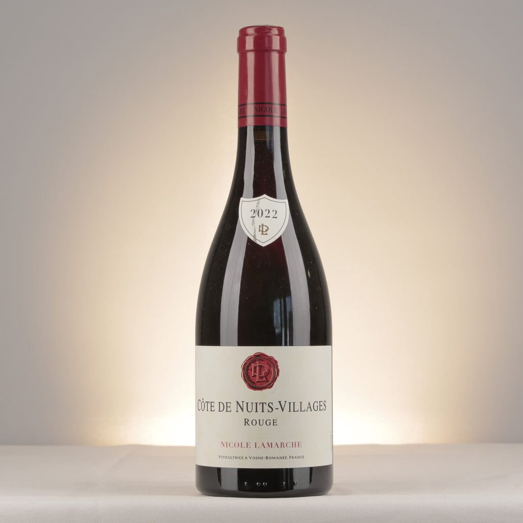 Nicole Lamarche Cote de Nuits-Villages Rouge 2022 Bottle front