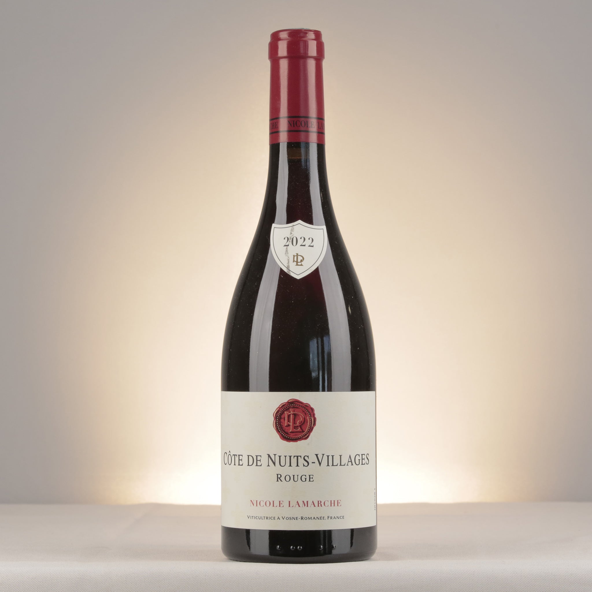 Nicole Lamarche Cote de Nuits-Villages Rouge 2022 Bottle front