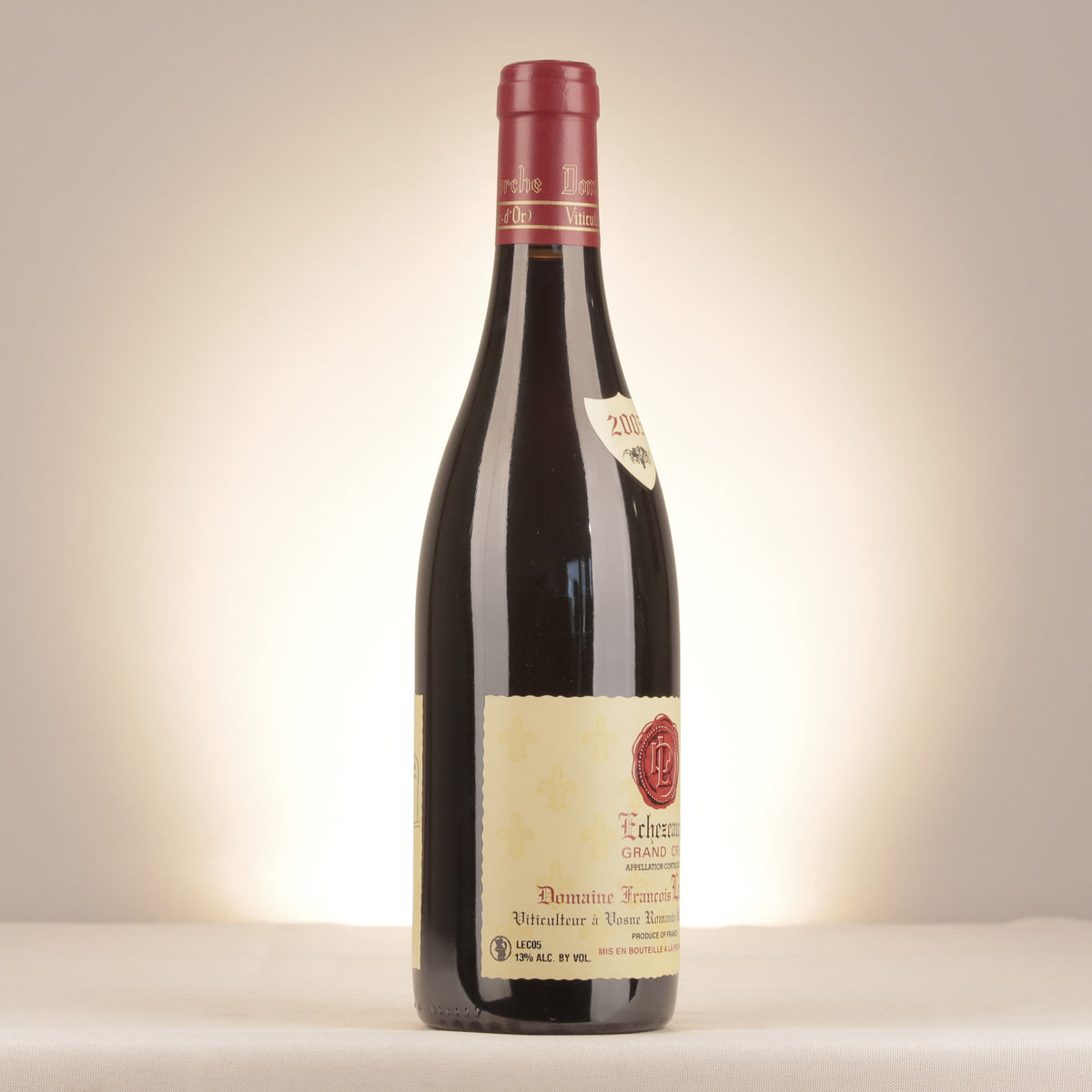 Nicole Lamarche Echézeaux Grand Cru 2005 Bottle turned right