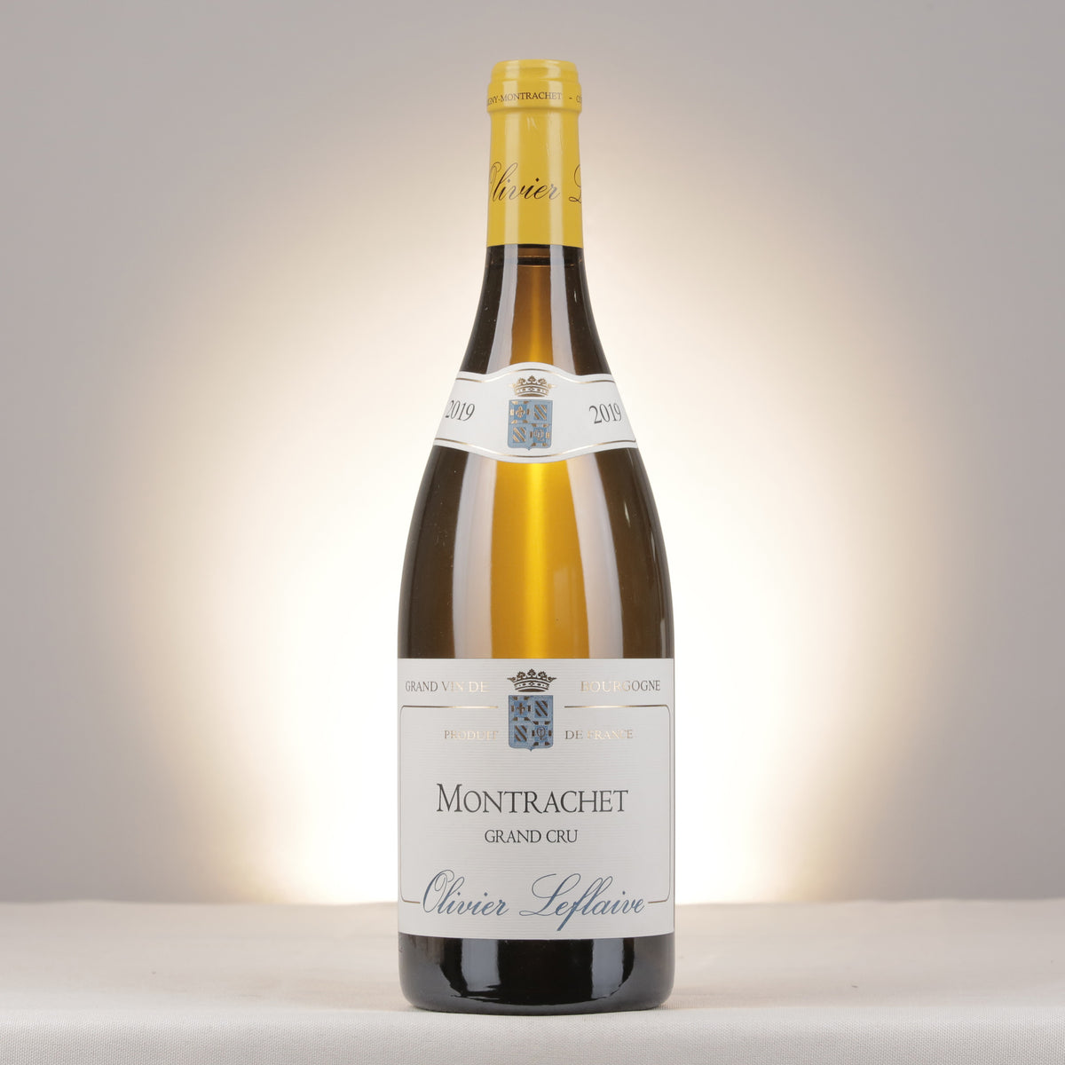 Olivier Leflaive Montrachet Grand Cru 2019 Bottle front