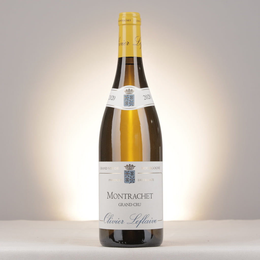 Olivier Leflaive Montrachet Grand Cru 2020 Bottle front