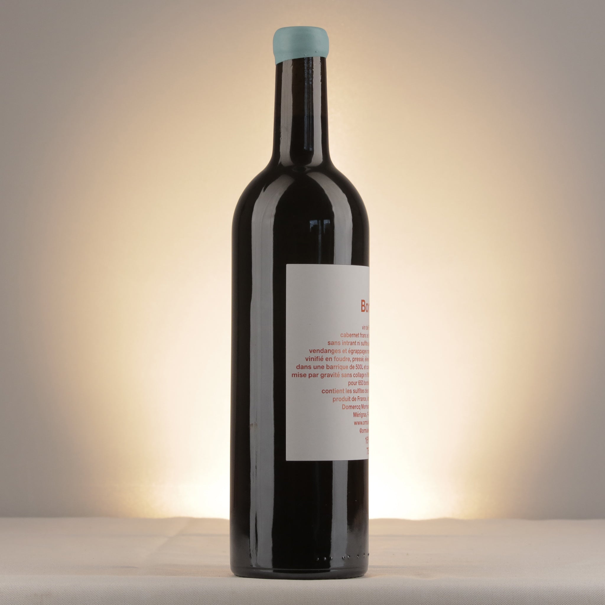 Ormiale Borto 2019 Bottle label