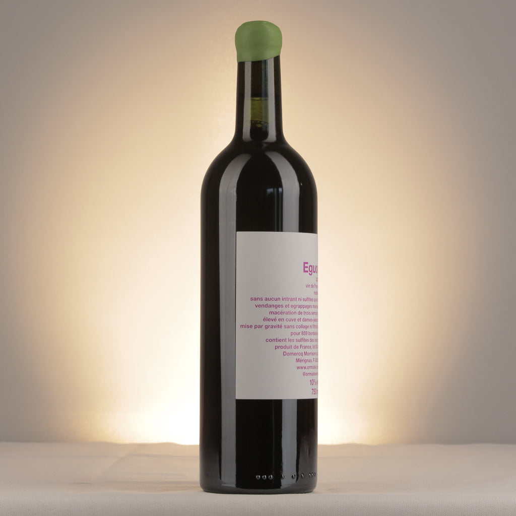 Ormiale Eguor 2024 Bottle label