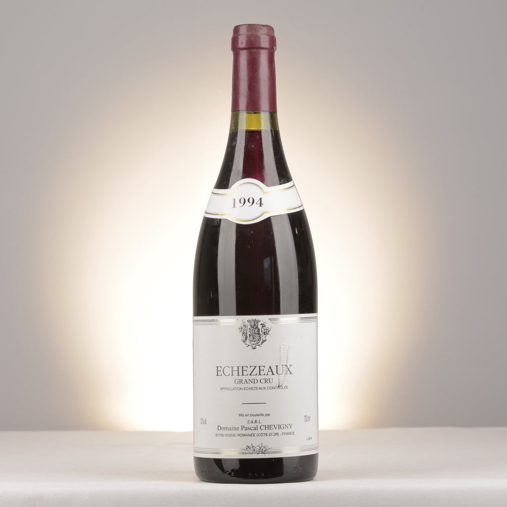 Pascal Chevigny Échezeaux Grand Cru 1994 Bottle front (lot f3b2)