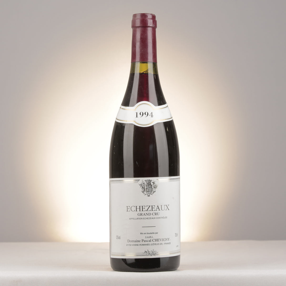 Pascal Chevigny Échezeaux Grand Cru 1994 Bottle front