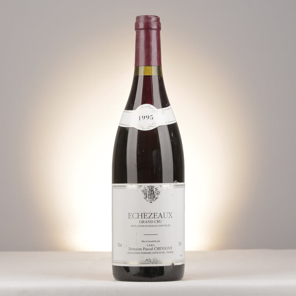 Pascal Chevigny Échezeaux Grand Cru 1995 Bottle front