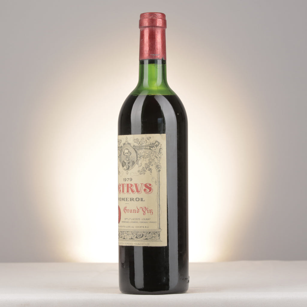 Pétrus 1979 Bottle turned left