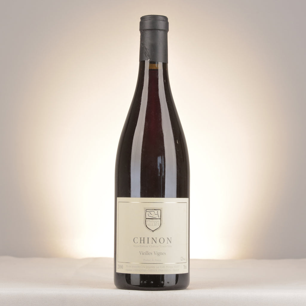 Philippe Alliet Chinon Vieilles Vignes 2000 Bottle front