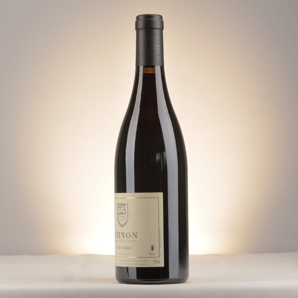 Philippe Alliet Chinon Vieilles Vignes 2015 Bottle detail
