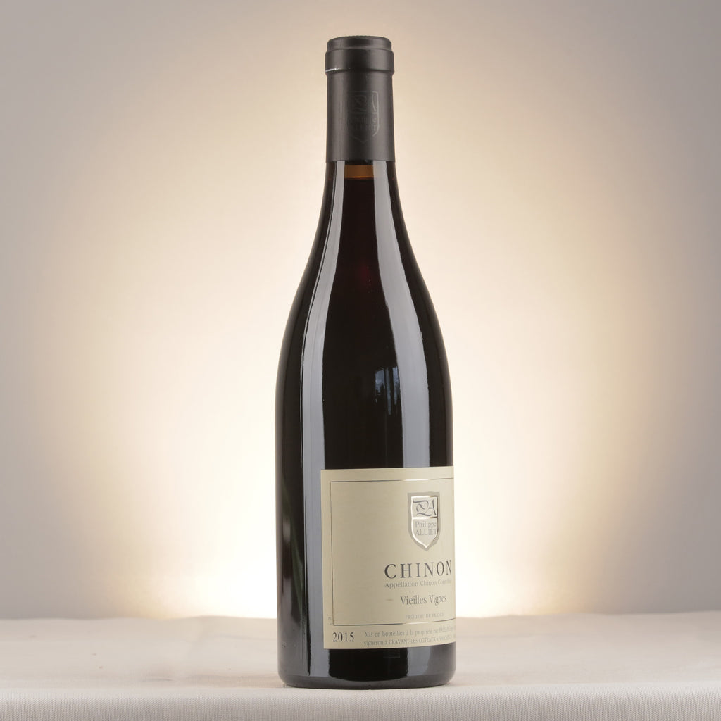 Philippe Alliet Chinon Vieilles Vignes 2015 Bottle label