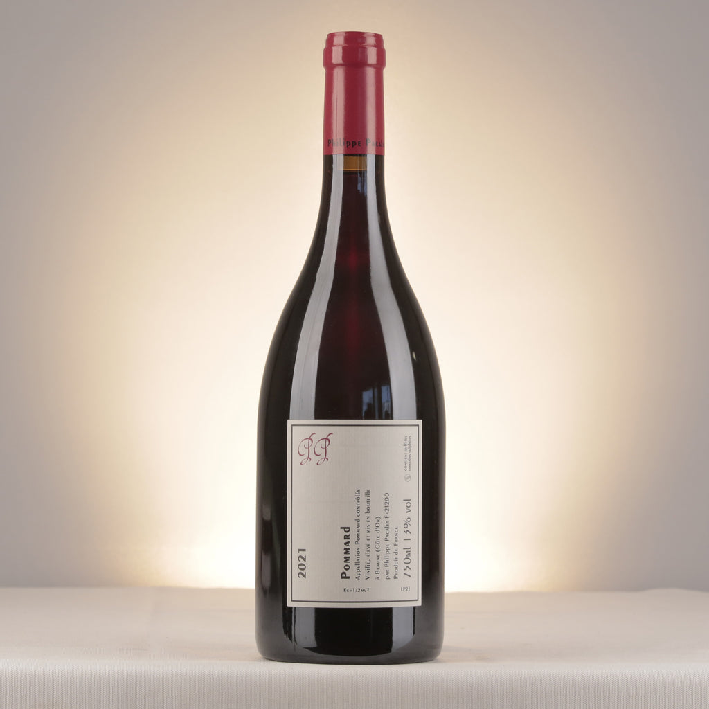 Philippe Pacalet Pommard 2021 Bottle back