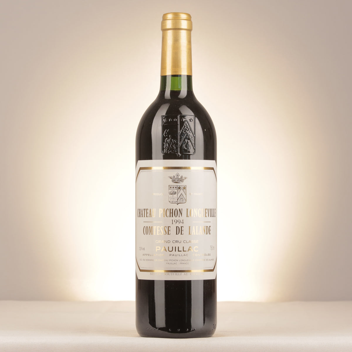 Pichon Comtesse Château Pichon Longueville Comtesse de Lalande 1994 Bottle front
