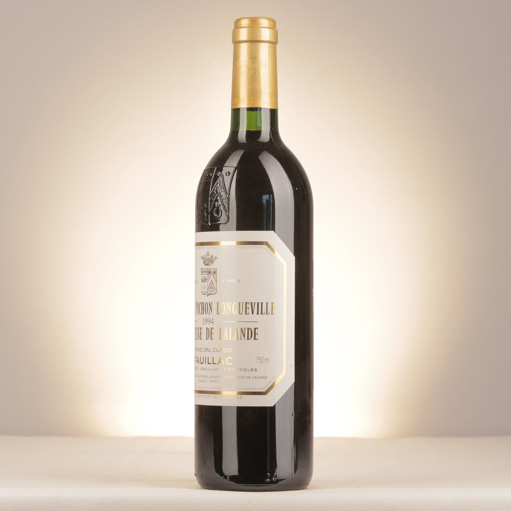 Pichon Comtesse Château Pichon Longueville Comtesse de Lalande 1994 Bottle turned left