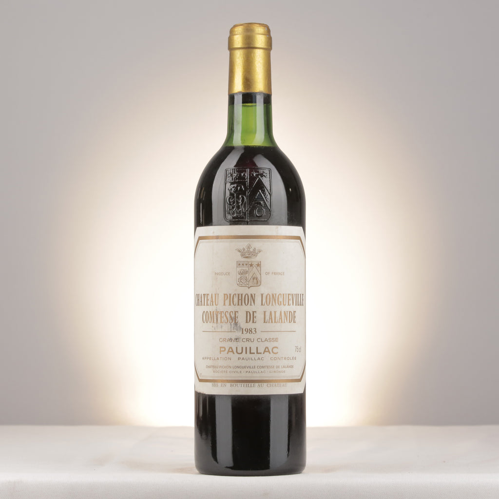Pichon Comtesse Château Pichon Longueville Comtesse de Lalande 1983 Bottle cap (lot 704b)