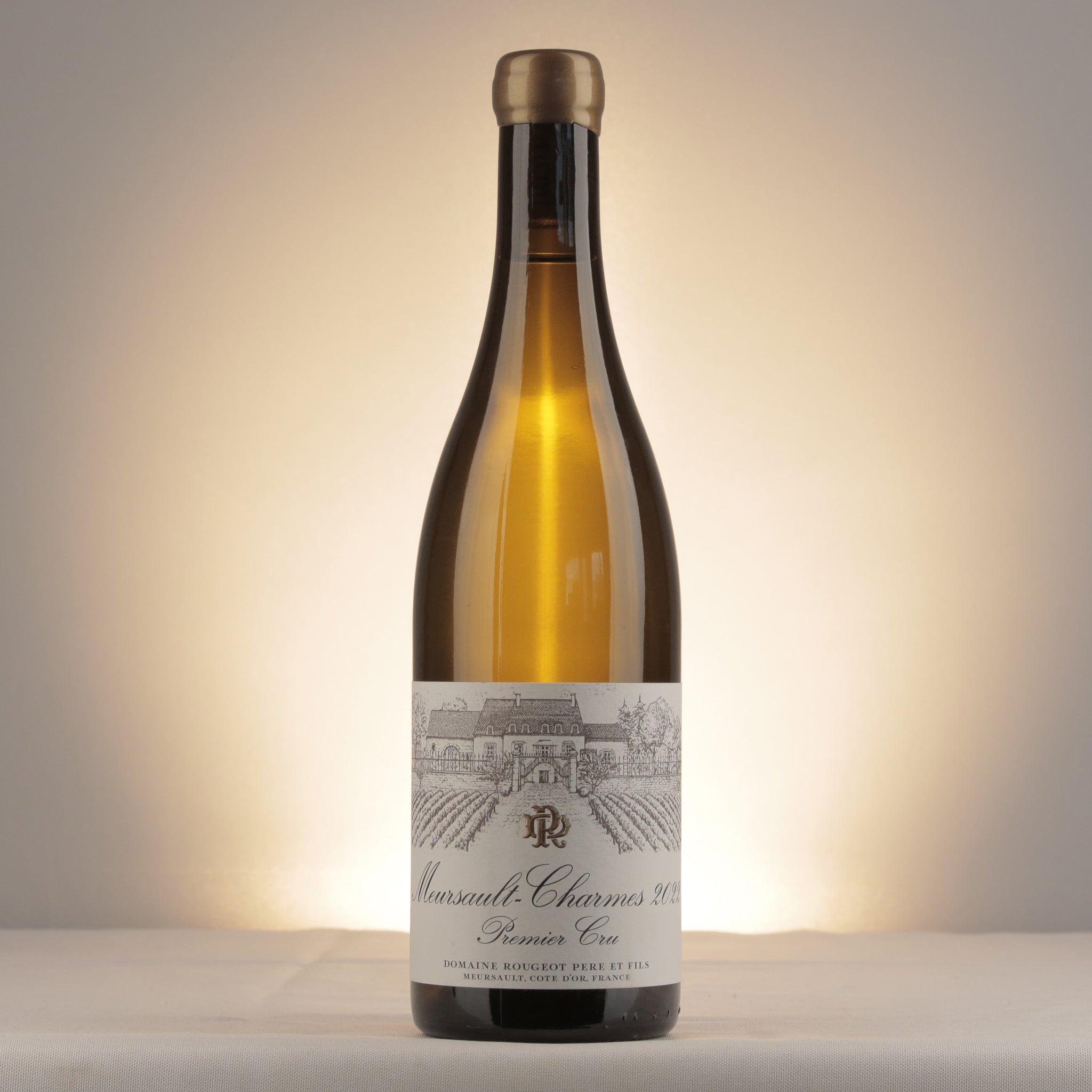Pierre-Henri Rougeot Meursault 1er Cru Charmes 2022 Bottle front
