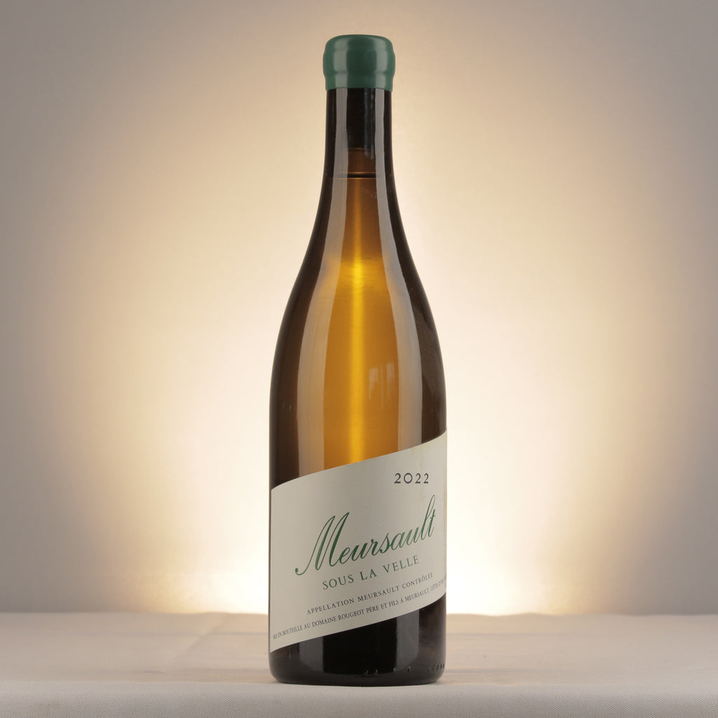 Pierre-Henri Rougeot Meursault Sous la Velle 2022 Bottle front