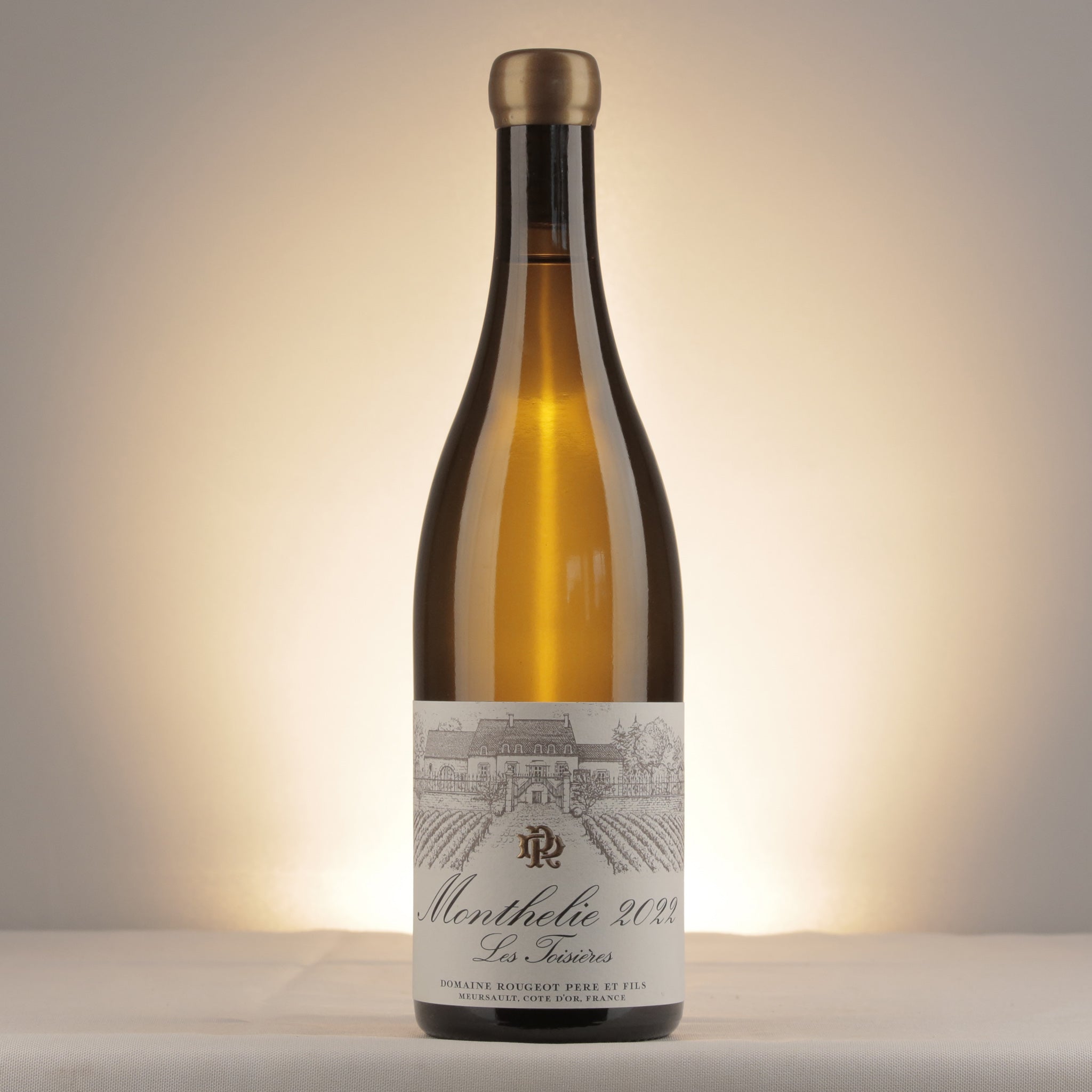 Pierre-Henri Rougeot Monthélie Les Toisières 2022 Bottle front