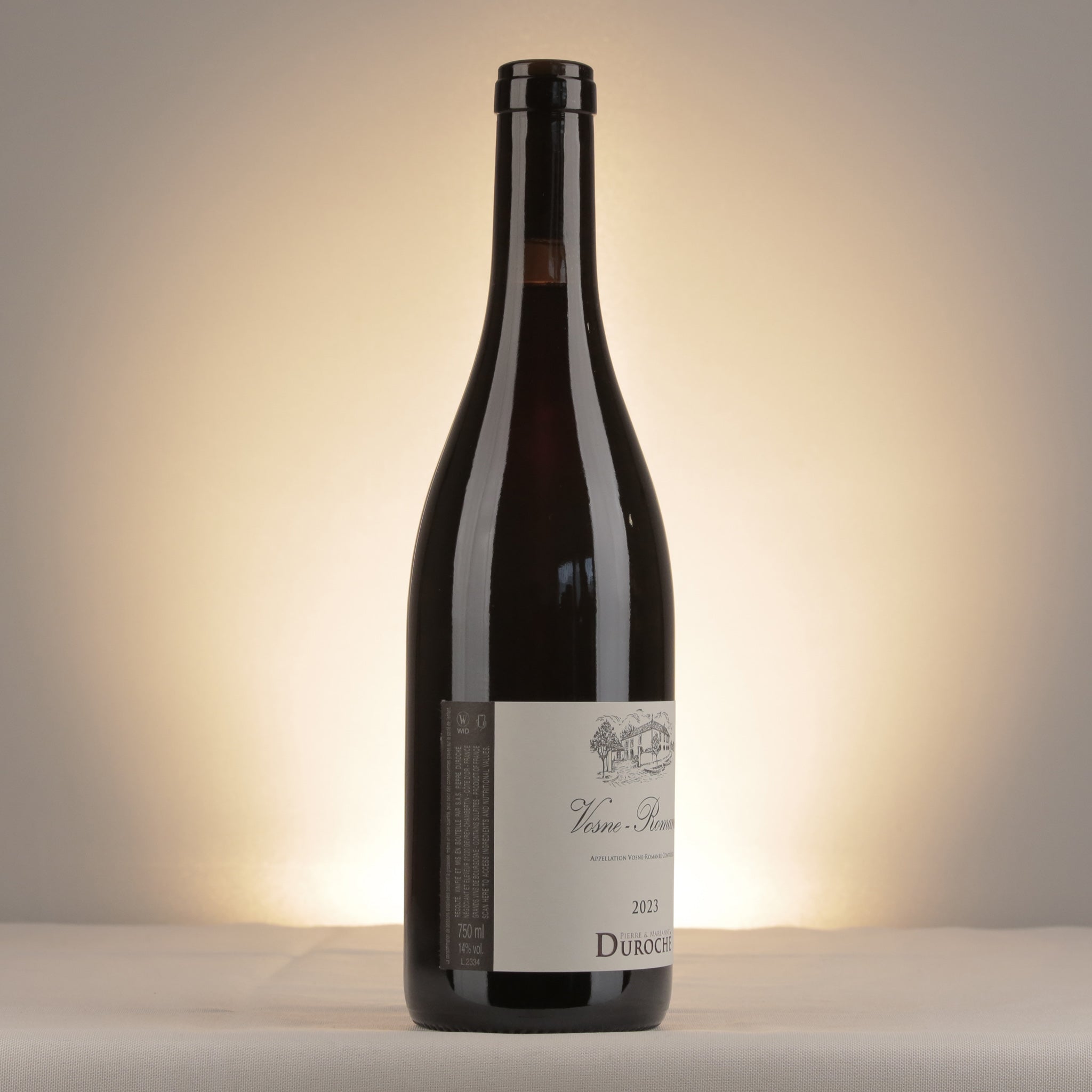 Pierre & Marianne Duroché Vosne-Romanée 2023 Bottle label