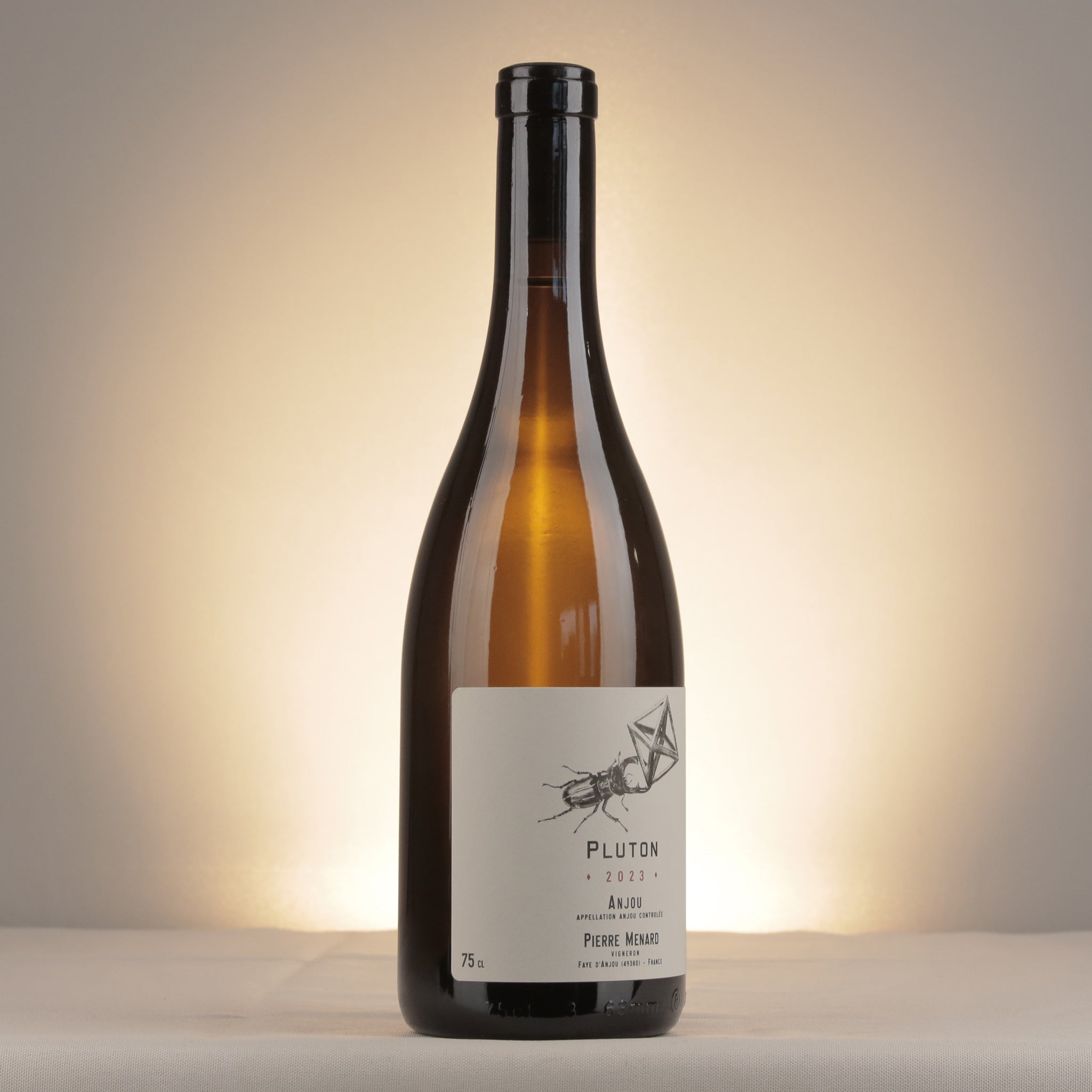 Pierre Ménard Pluton Anjou 2023 Bottle label