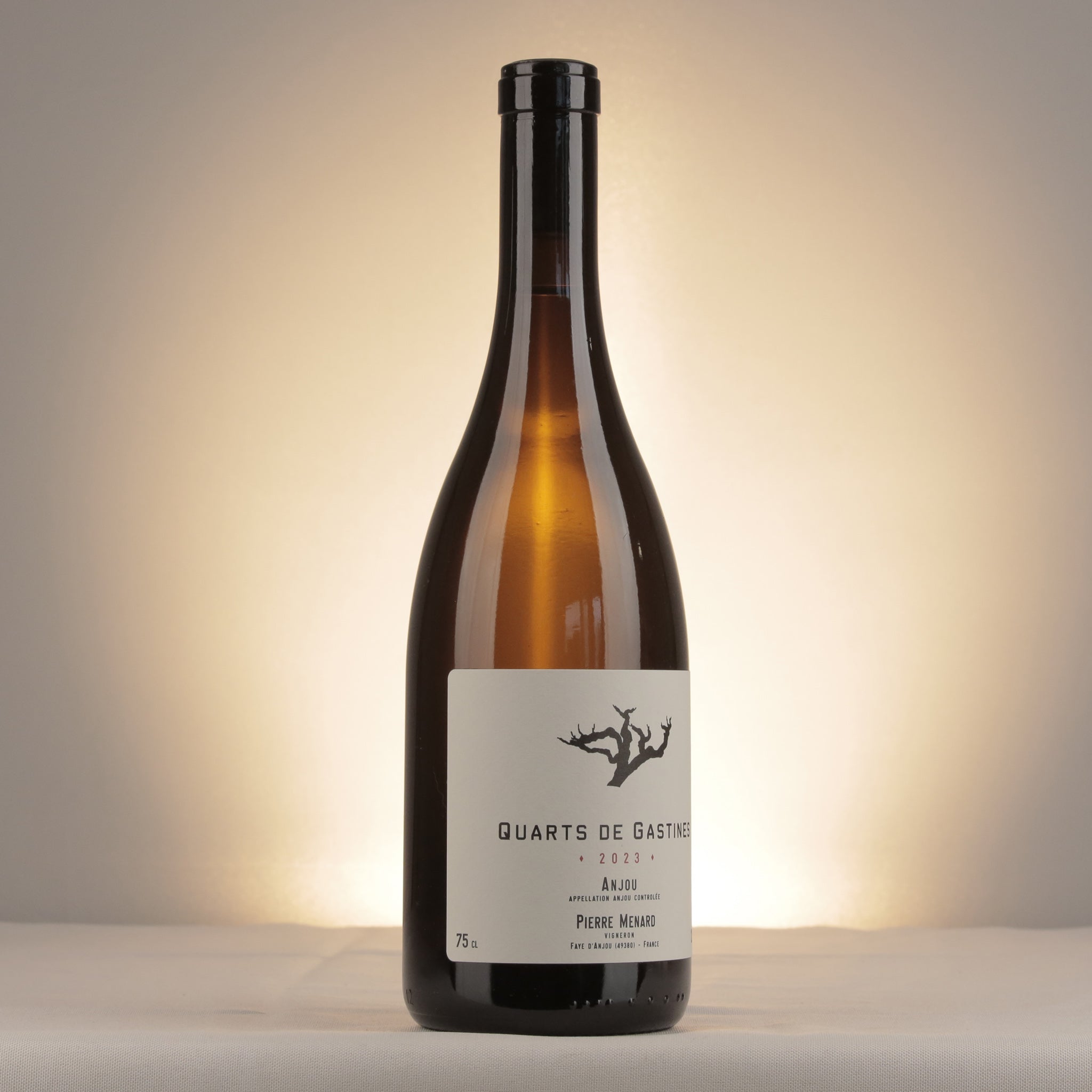 Pierre Ménard Quarts de Gastines Anjou 2023 Bottle label