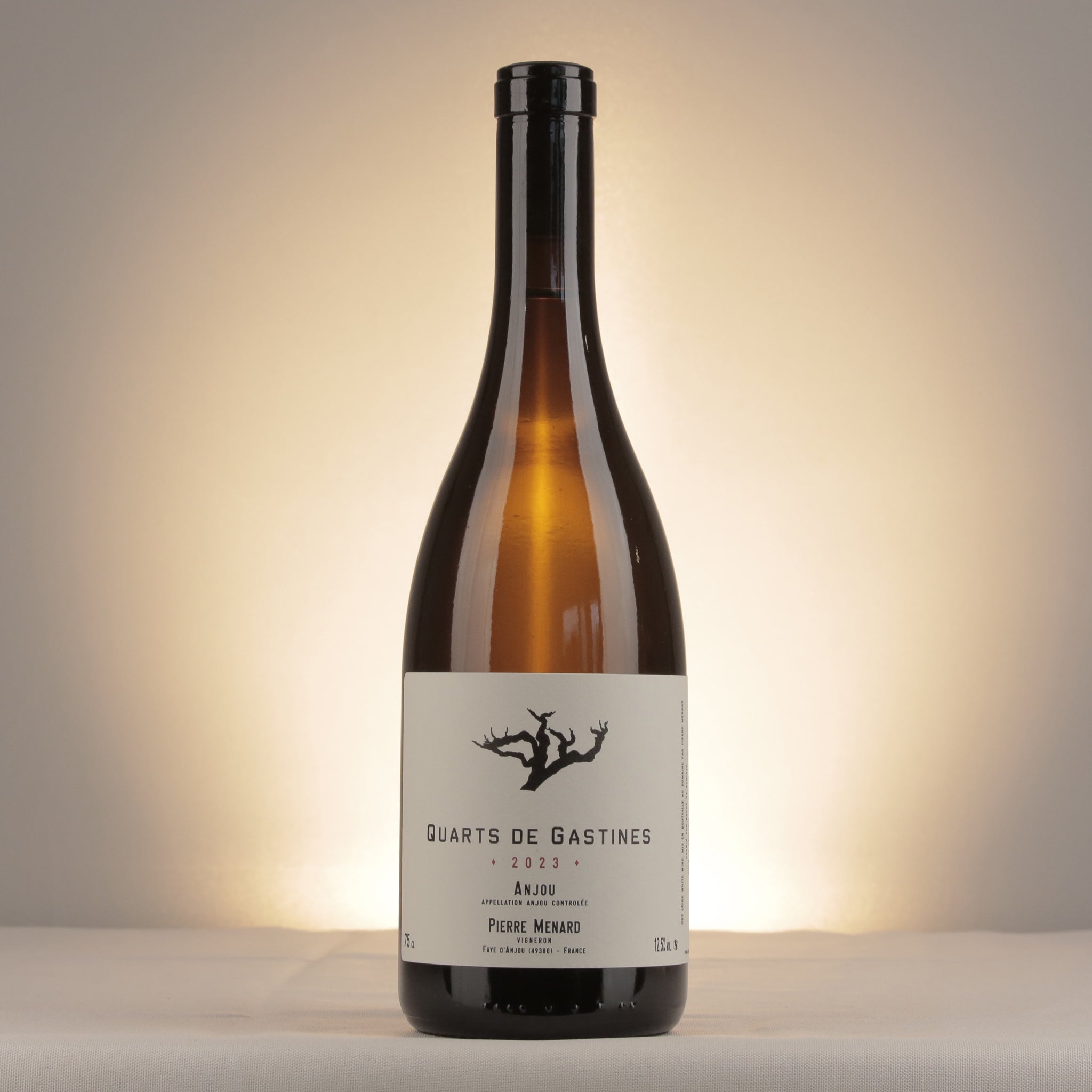 Pierre Ménard Quarts de Gastines Anjou 2023 Bottle front