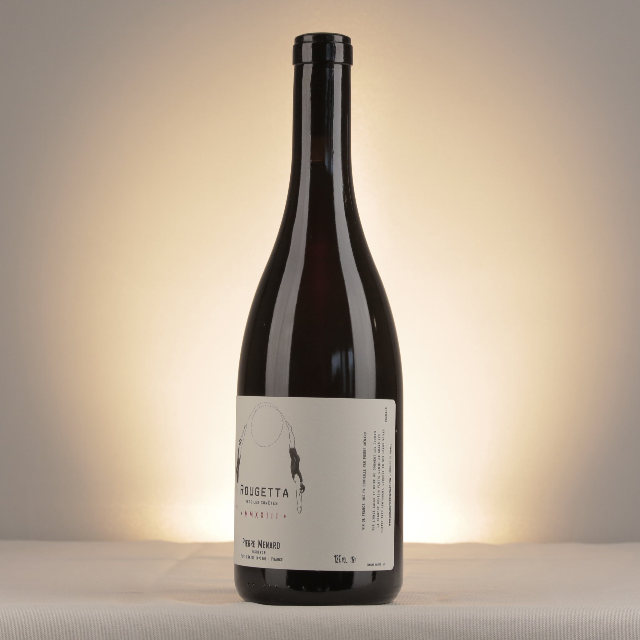 Pierre Ménard Rougetta Val de Loire 2023 Bottle detail