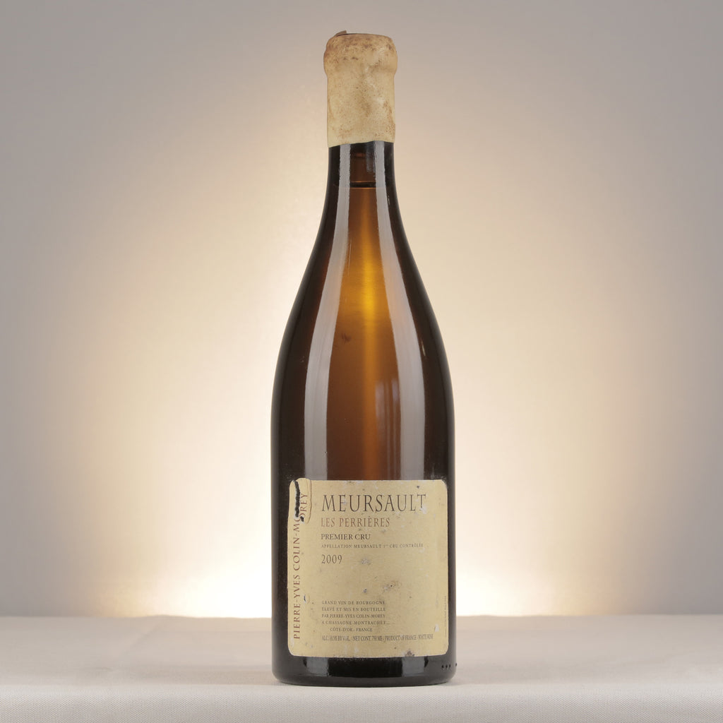 Pierre-Yves Colin-Morey Meursault 1er Cru Les Perrières 2009 Bottle front
