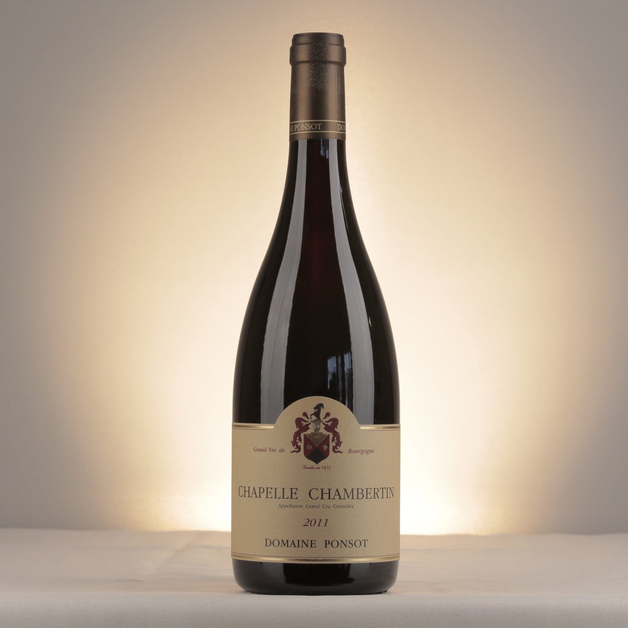 Domaine Ponsot Chapelle Chambertin Grand Cru 2011 Bottle front