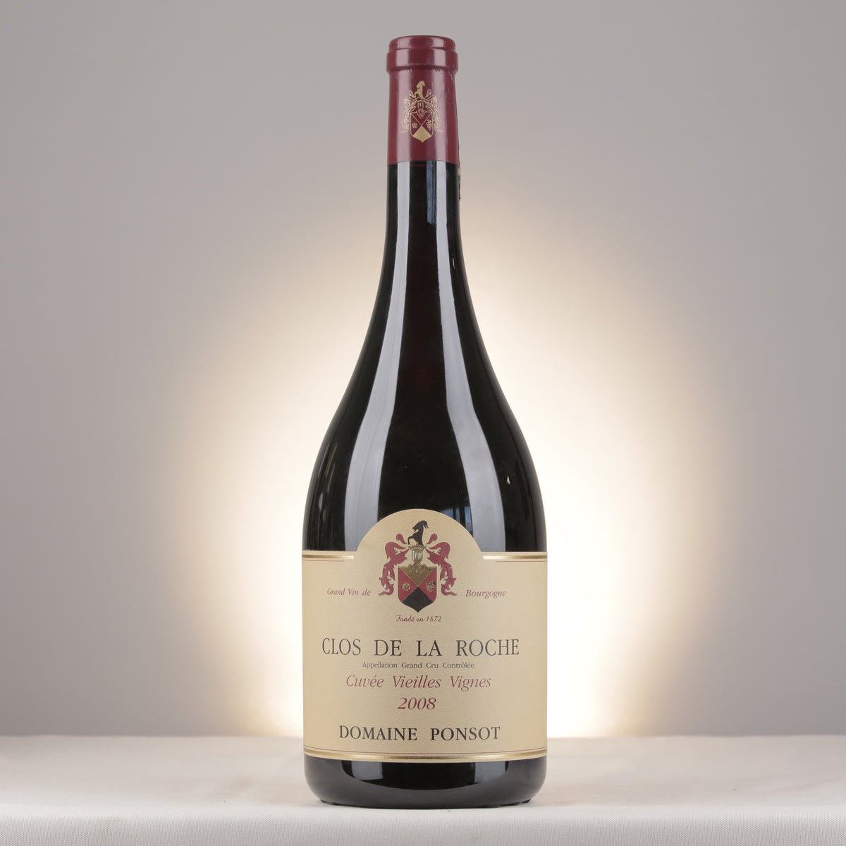Ponsot Clos de la Roche Grand Cru Cuvée Vieilles Vignes 2008 Magnum front