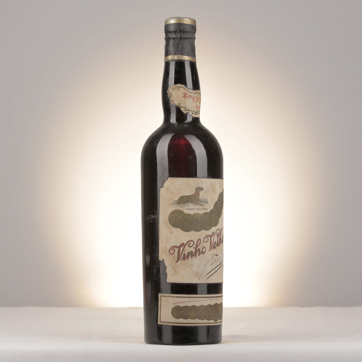 Ferreira Vino Velho do Porto 1851 Bottle turned right