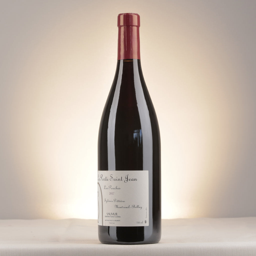 Sylvain Dittière Les Pouches Rouge 2017 Bottle detail