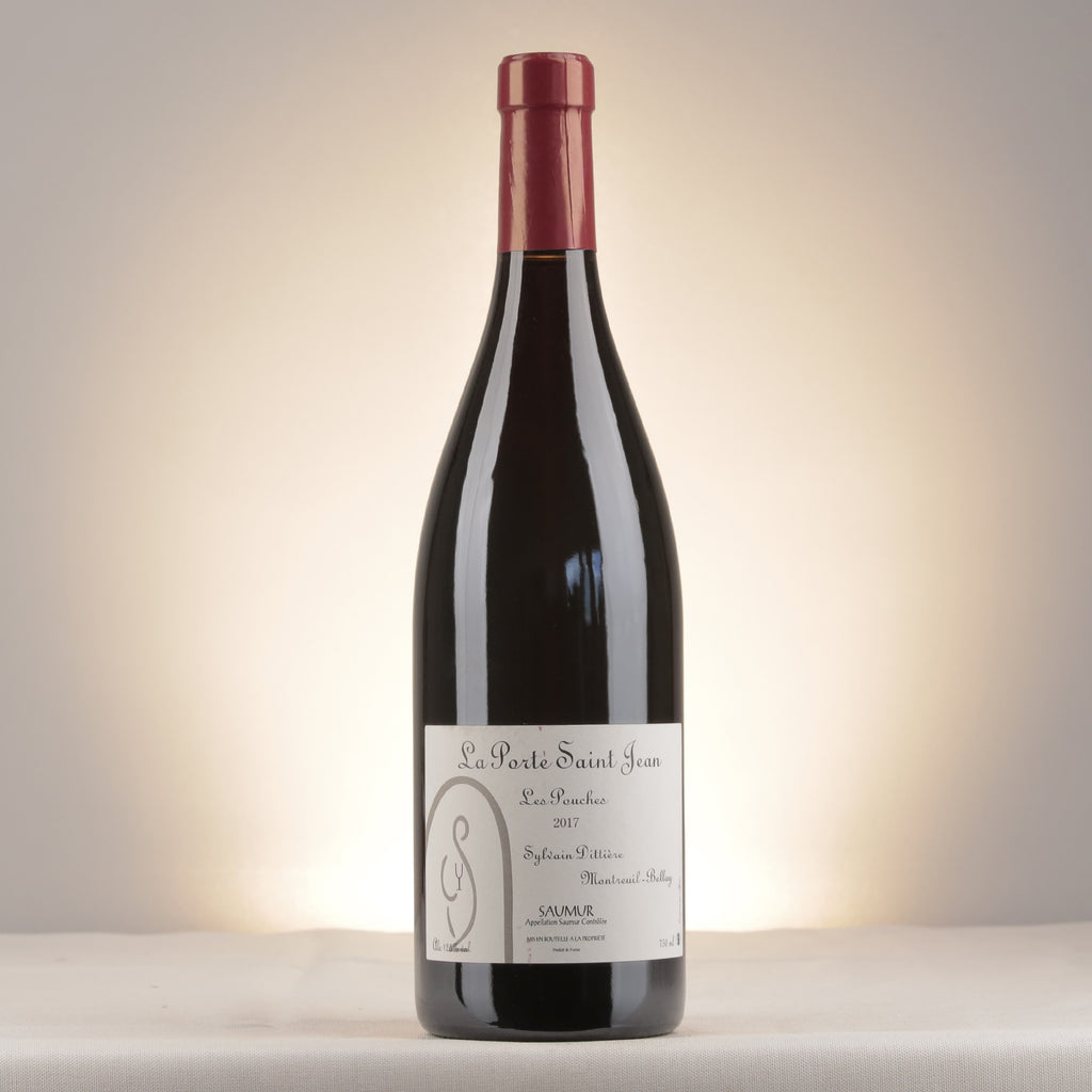 Sylvain Dittière Les Pouches Rouge 2017 Bottle front