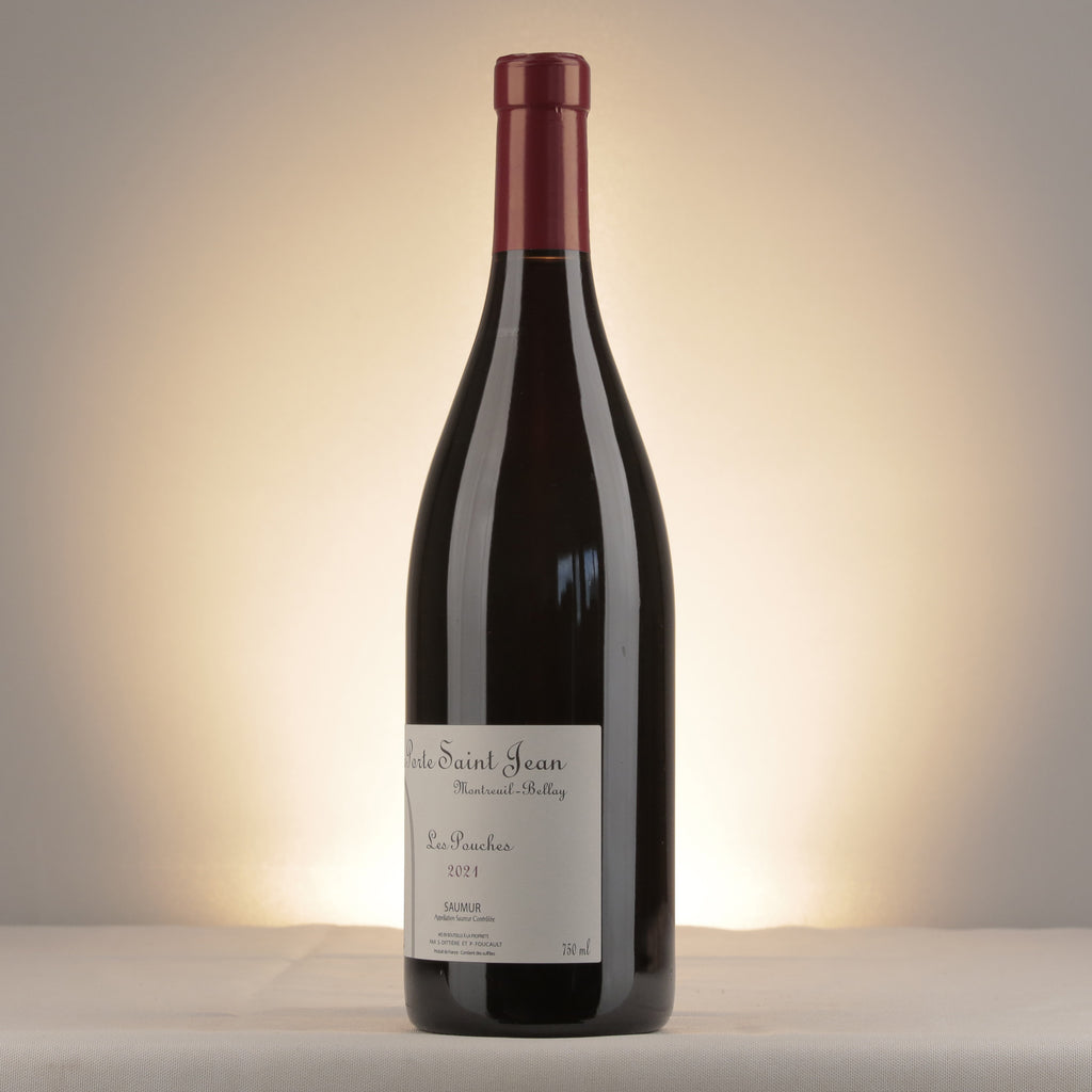 Sylvain Dittière Les Pouches Rouge 2021 Bottle detail