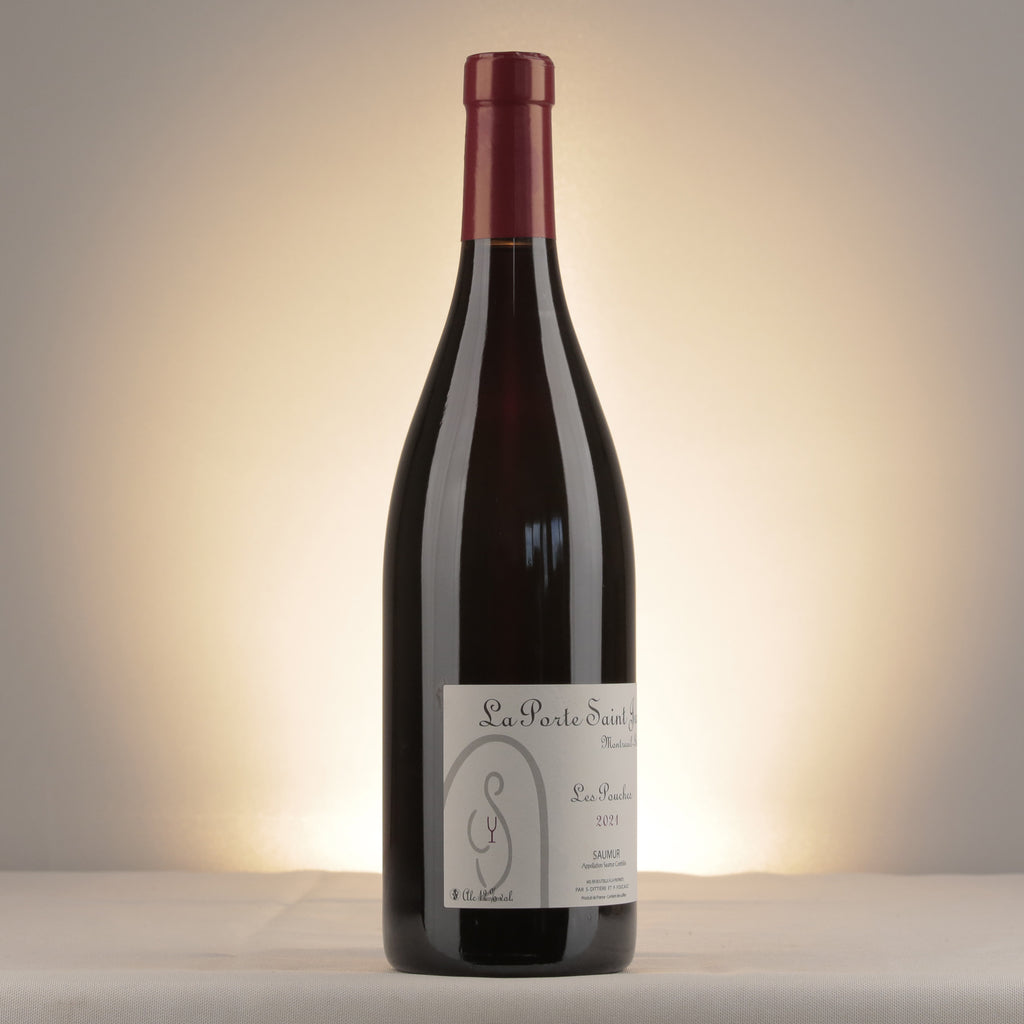 Sylvain Dittière Les Pouches Rouge 2021 Bottle label