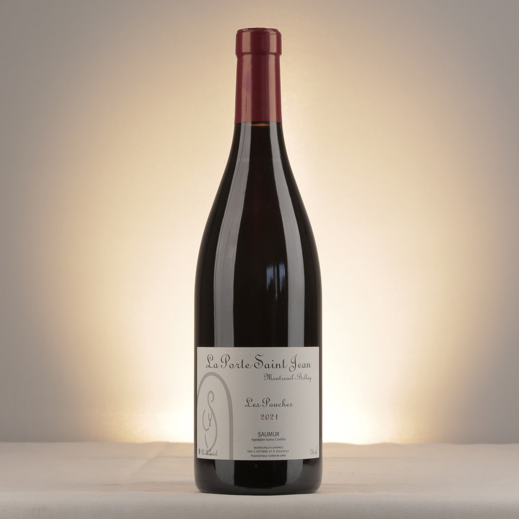 Sylvain Dittière Les Pouches Rouge 2021 Bottle front