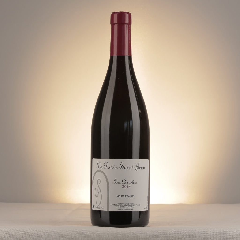 Sylvain Dittière Les Pouches Rouge 2023 Bottle front