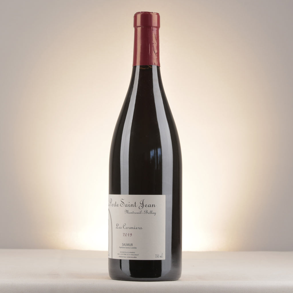 Sylvain Dittière Saumur-Champigny La Porte Saint Jean Les Cormiers 2019 Bottle detail
