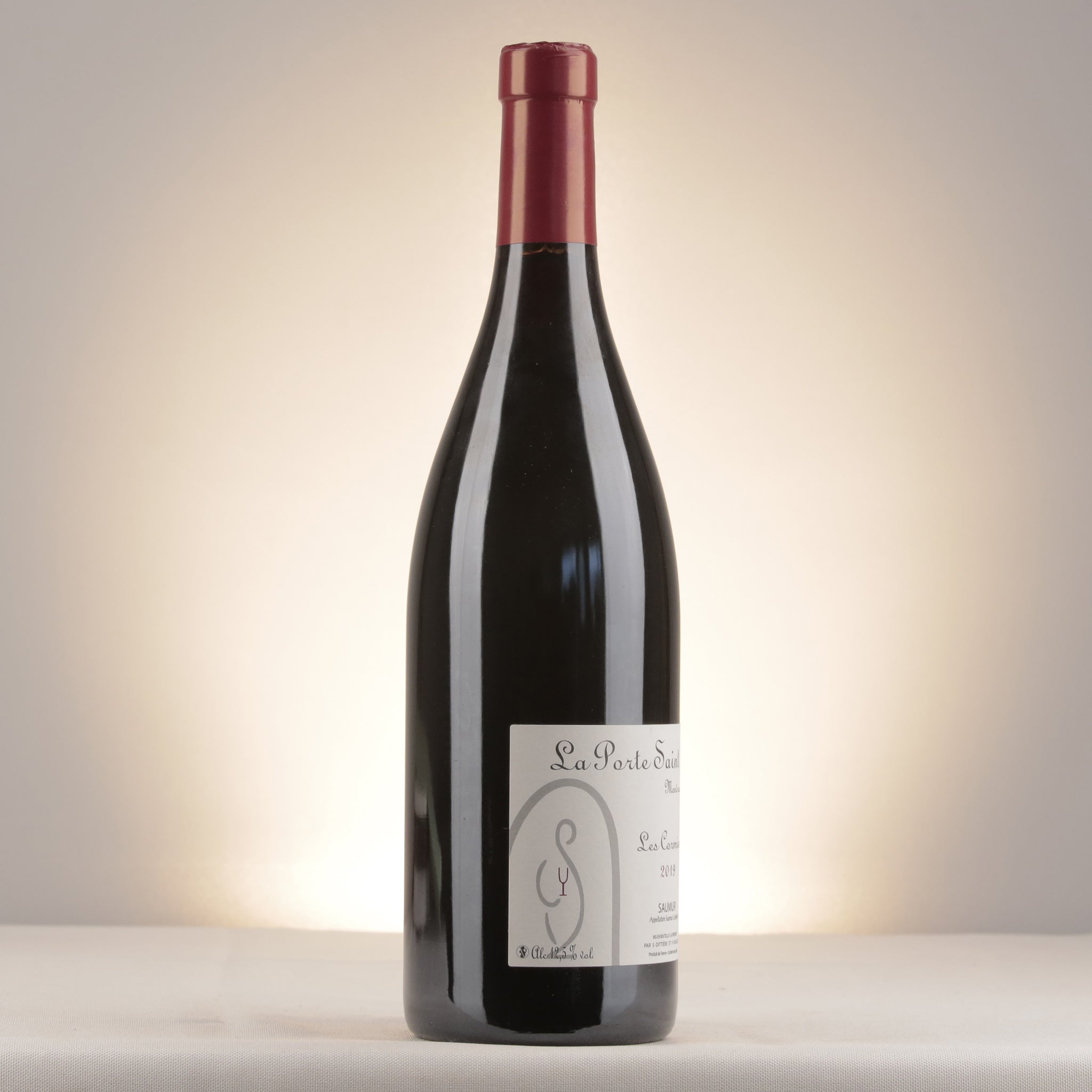 Sylvain Dittière Saumur-Champigny La Porte Saint Jean Les Cormiers 2019 Bottle label