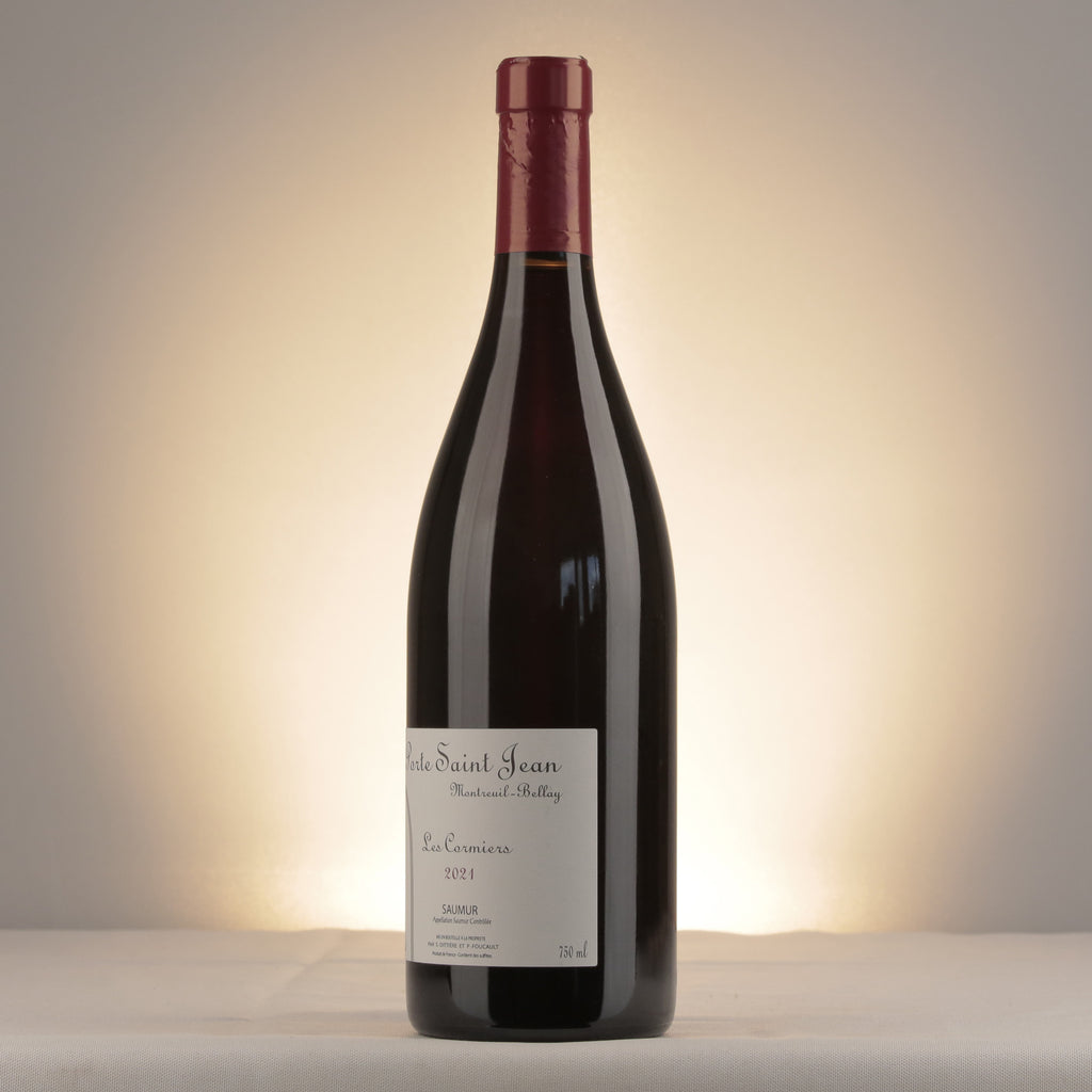 Sylvain Dittière Saumur-Champigny La Porte Saint Jean Les Cormiers 2021 Bottle detail