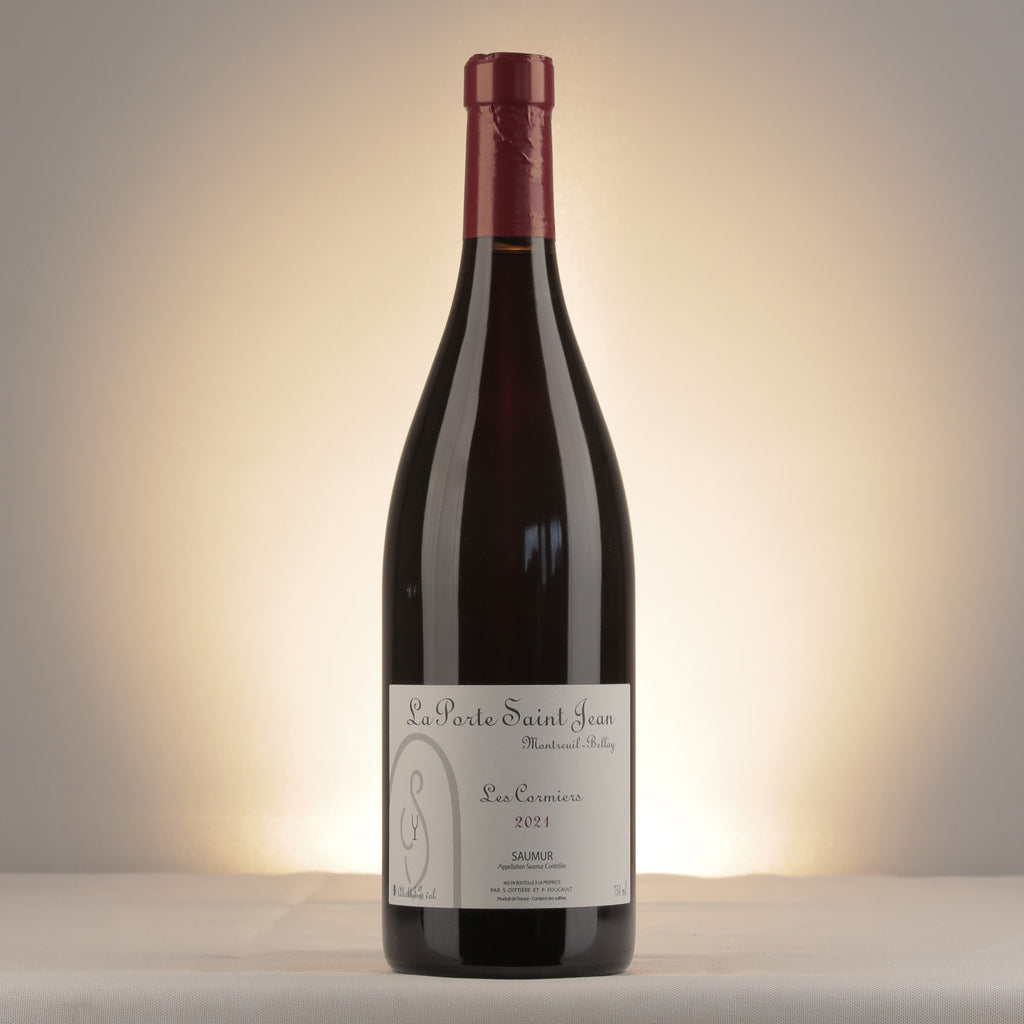 Sylvain Dittière Saumur-Champigny La Porte Saint Jean Les Cormiers 2021 Bottle front