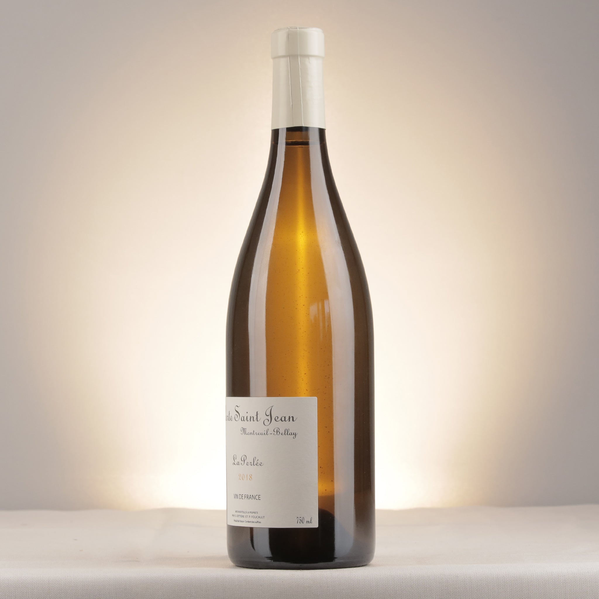 Sylvain Dittière Vin de France "La Perlée" 2018 Bottle detail