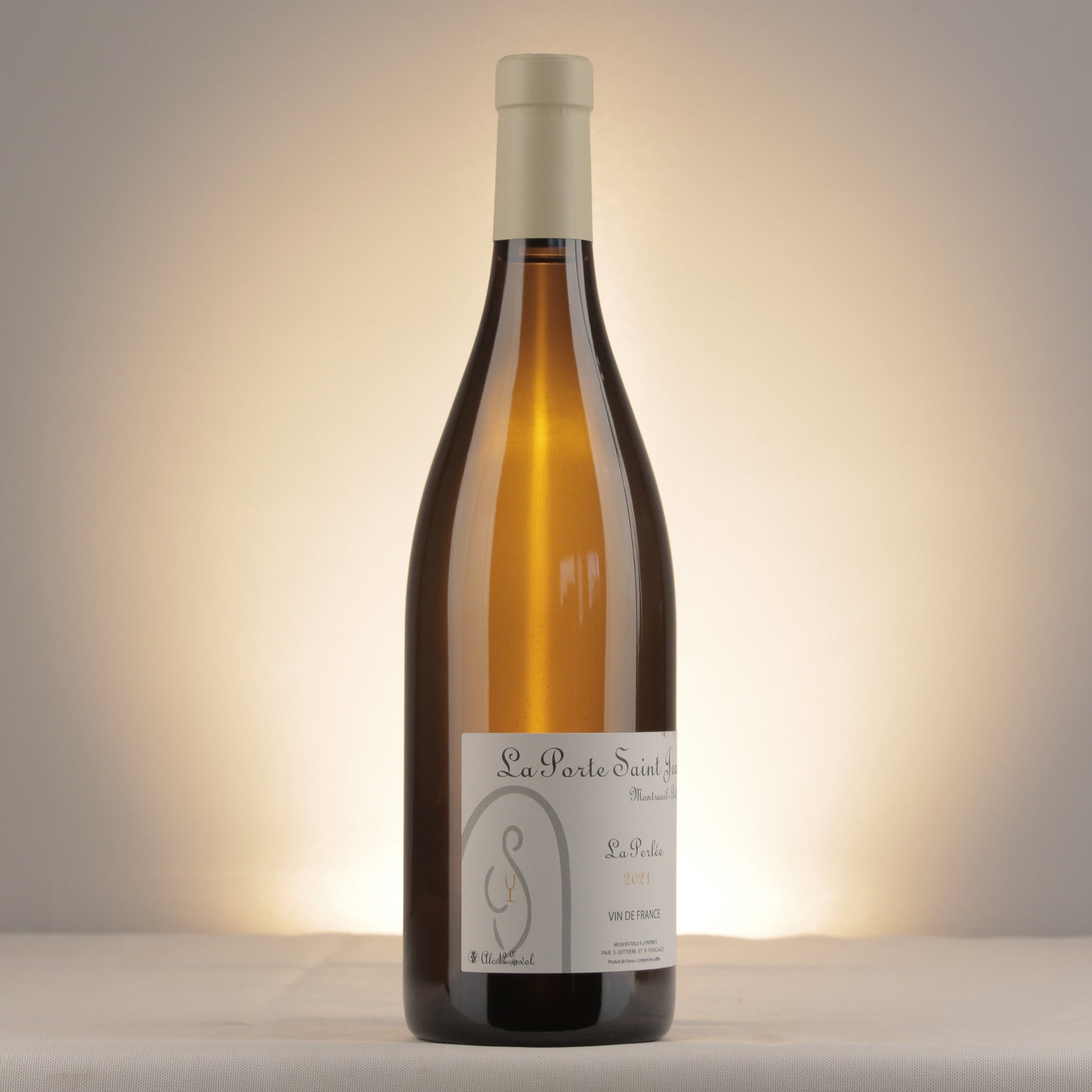 Sylvain Dittière Vin de France "La Perlée" 2021 Bottle label