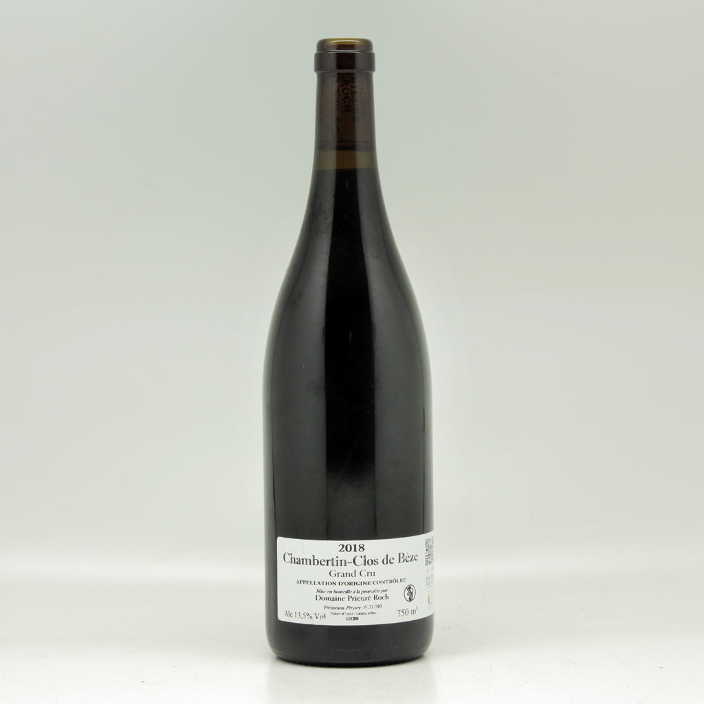 Domaine Prieuré Roch Chambertin Clos de Bèze Grand Cru 2018 Red wine Bottle