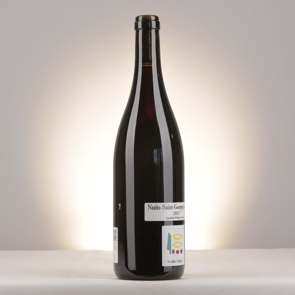 Prieuré Roch Nuits-Saint-Georges 1er Cru 2017 Bottle turned right