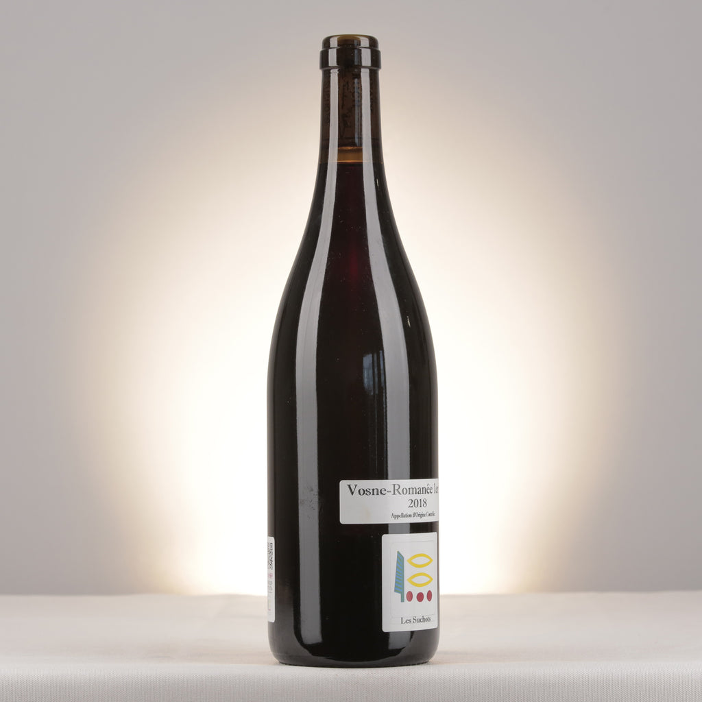 Prieuré Roch Vosne-Romanée Les Suchots 1er Cru 2018 Bottle turned right