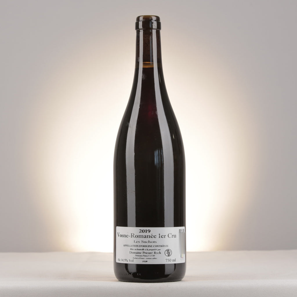 Prieuré Roch Vosne-Romanée Les Suchots 1er Cru 2019 Bottle back